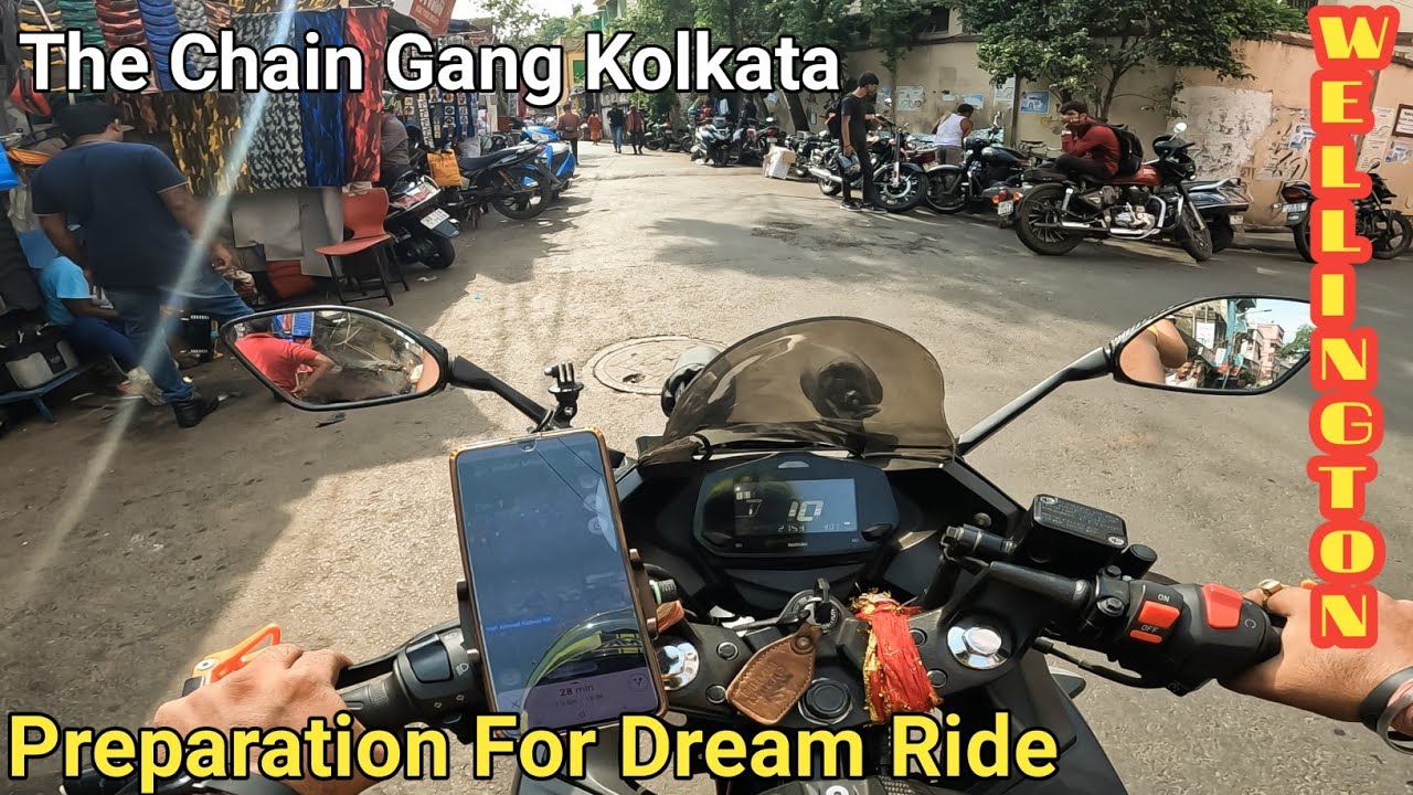 Preparation For Dream Ride || The Chain Gang Kolkata #Suzuki