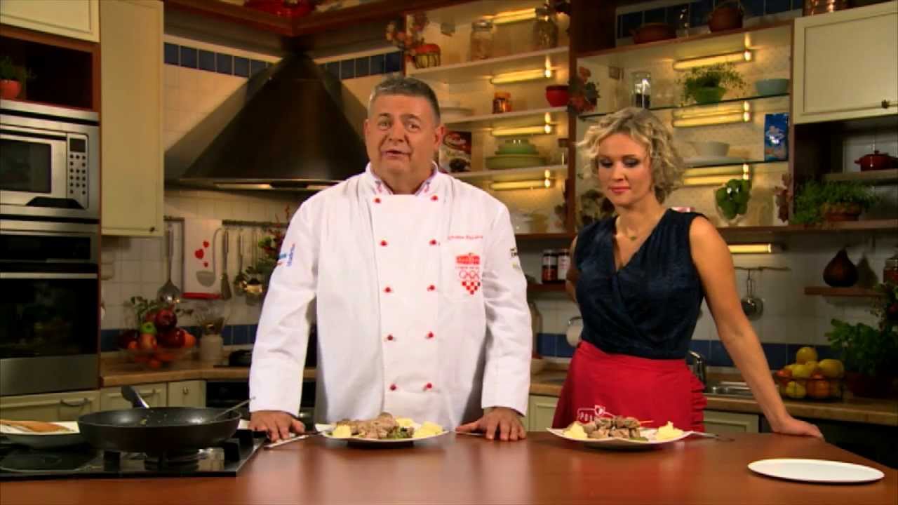 Zvjezdani recept: Ražnjići od svinjetine s koprivom