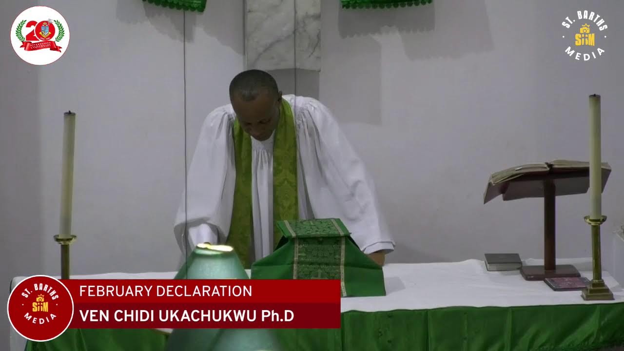 ST BARTHOLOMEW`S  ANG. CHURCH AGUDA.