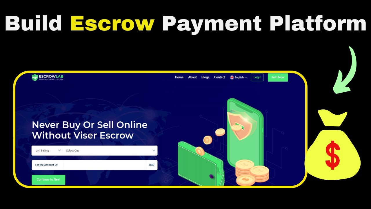 How to Create an Escrow Payment Website - Step-by-Step Guide