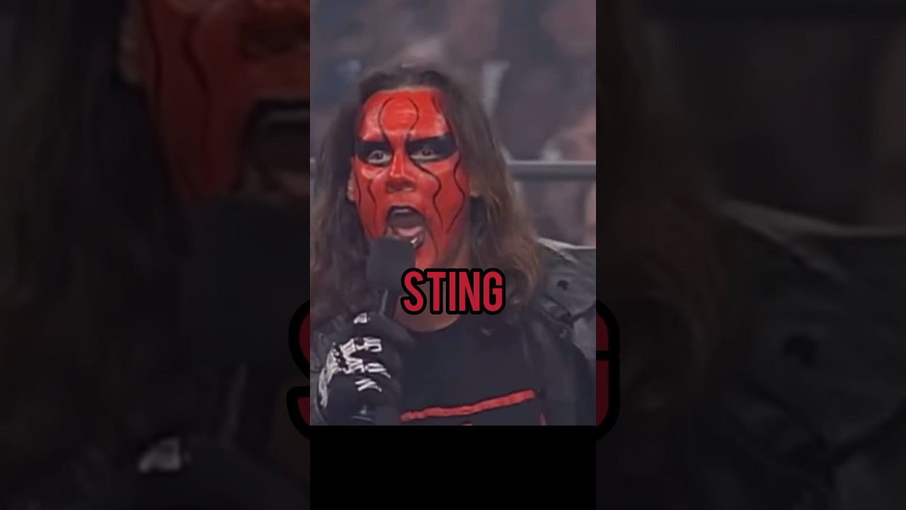 Who Has The Best Face Paint In Wrestling? #wwe #wrestling #sting #jeffhardy #ultimatewarrior #shorts