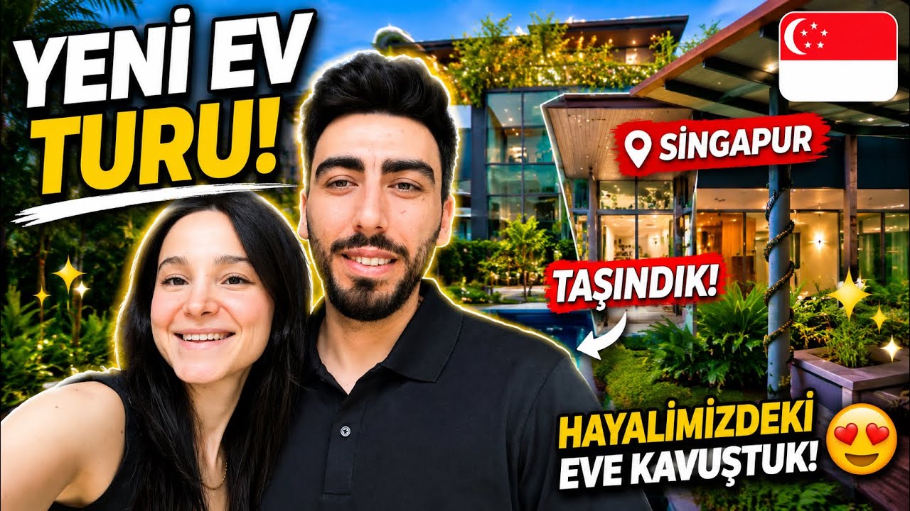 Singapur’da Ev Değiştirdik🏡Yeni Ev Turu & İlk İzlenimler