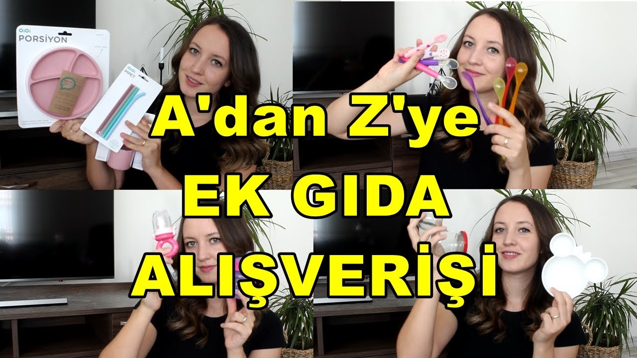 EK GIDA ALIŞVERİŞİ / Ek Gıdaya Geçiş Malzemeleri / Ek Gıda Alınacaklar Listesi / Tabak - Kaşık