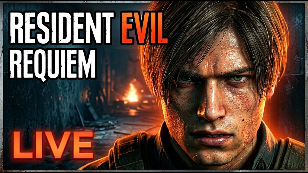 FIRST LOOK LIVE! Resident Evil 9 Requiem PS5 — DAY-1 Full Game, Cinematic Survival Horror
