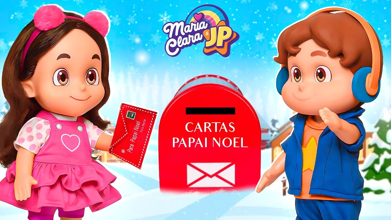 Maria Clara e JP vão a Casa do Papai Noel no Polo Norte - Especial de Natal Maria Clara e JP