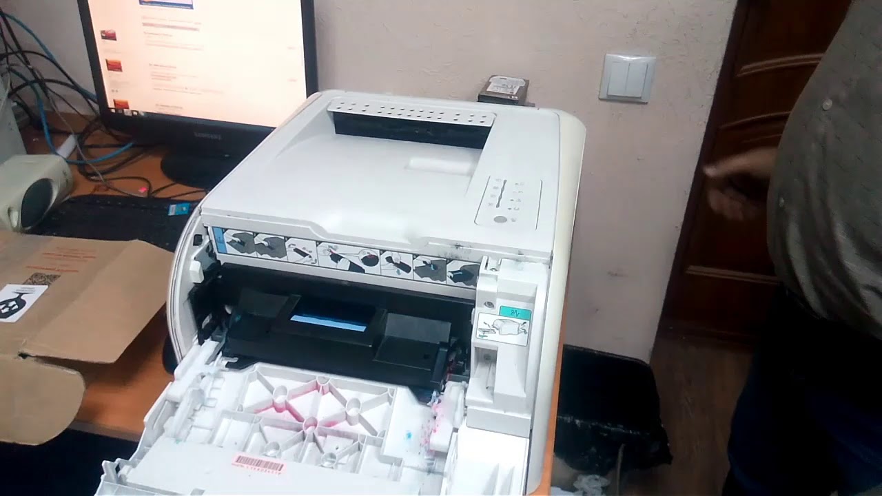 Canon lbp5050 test page