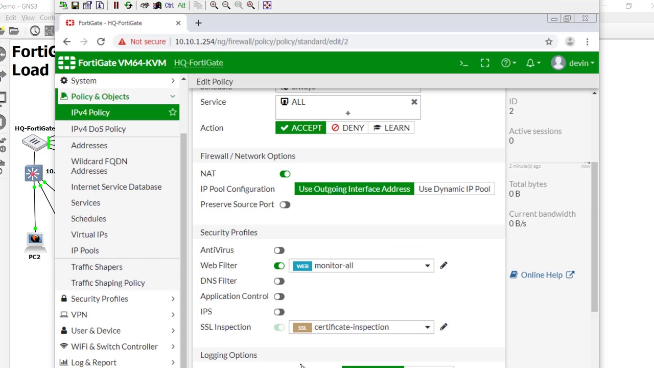 4.  Migrating to an SD-WAN Solution on the FortiGate 6.0