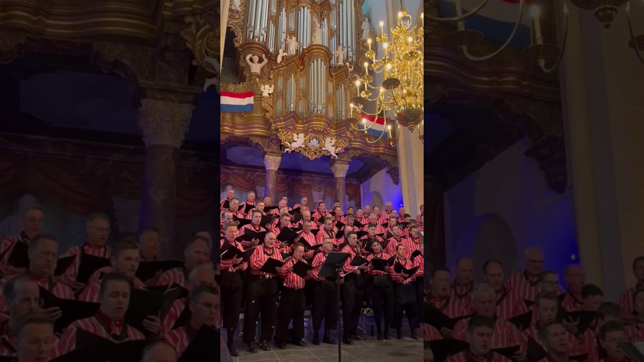 Merck toch hoe sterck - Het Urker Mannenkoor 'Hallelujah' -  live recording