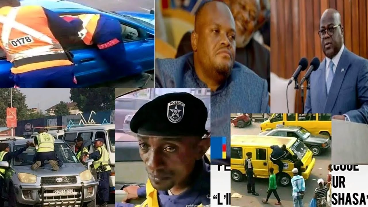 EYINDI KINSHASA AFFAIRE CONTRÔLE TECHNIQUE BOTALA NDENGE BA CHAUFFEUR BAZO BUNDA NA BA ROULAGES 