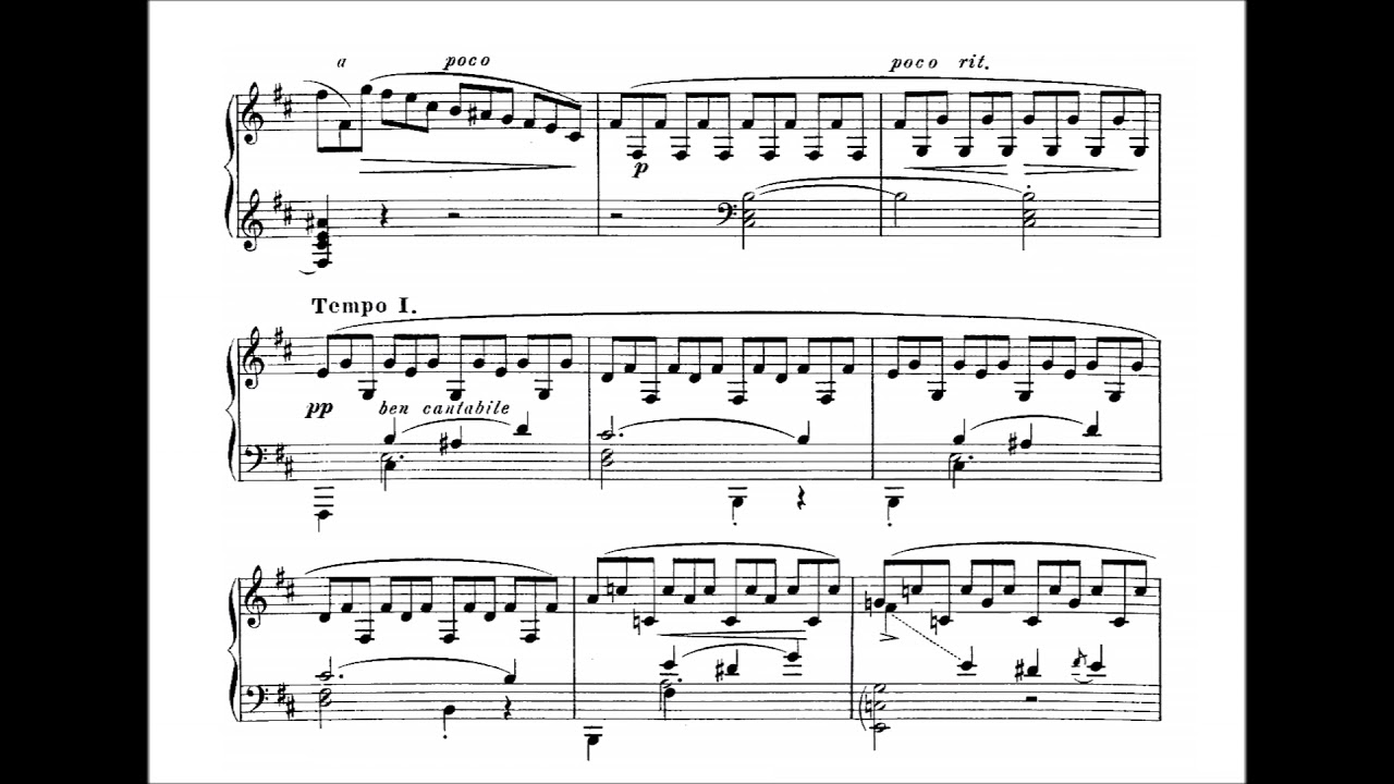 Felix Blumenfeld - Impromptu in B Minor, Op. 28