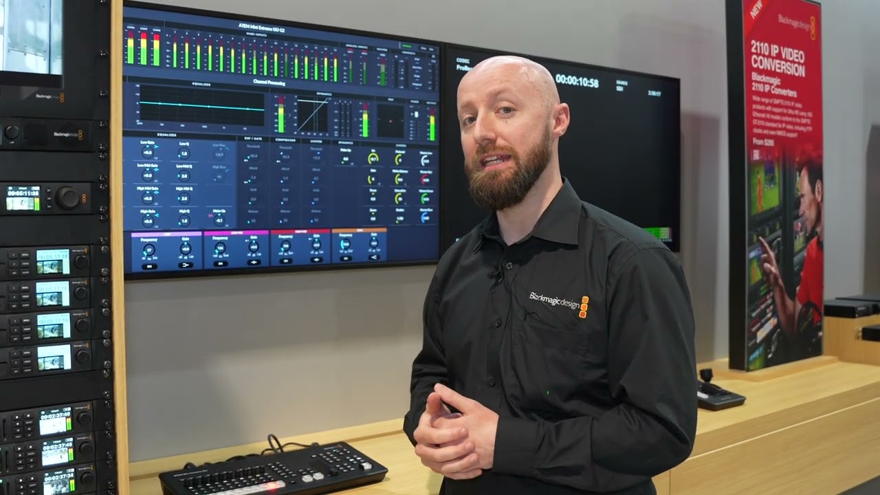 ATEM Mini Extreme ISO G2 &ndash; Live Demo by Blackmagic at NAB 2025