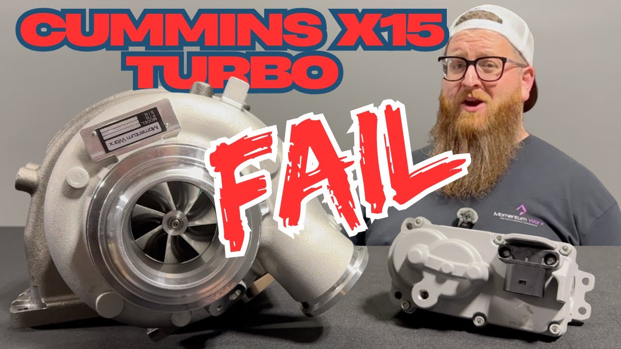 Разъяснение: отказ турбины Cummins X15 VGT + лучший вариант турбины