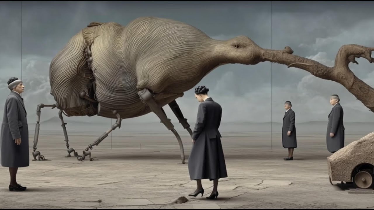 The Rusting Pulse | Ai surreal Art short film | #aiartreimagined #aiart #cinematicdreams #art
