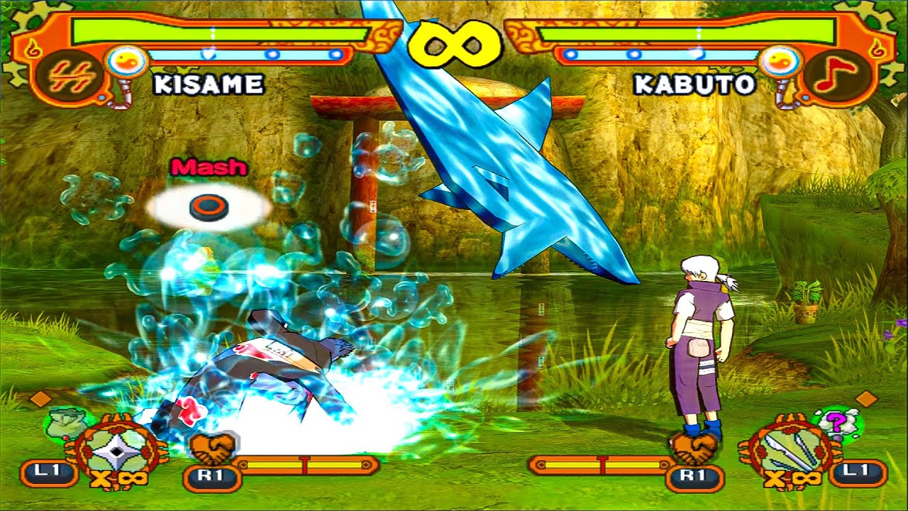 Kisame All Jutsu - Naruto Shippuden Ultimate Ninja 5