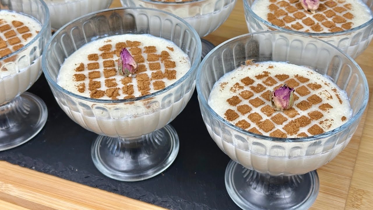 TESTEZ CE DELICIEUX DESSERT DE RIZ AU LAIT À L’ORIENTALE RECETTE IDÉALE D’APRÈS FTOR RAMADAN 2023 🌙
