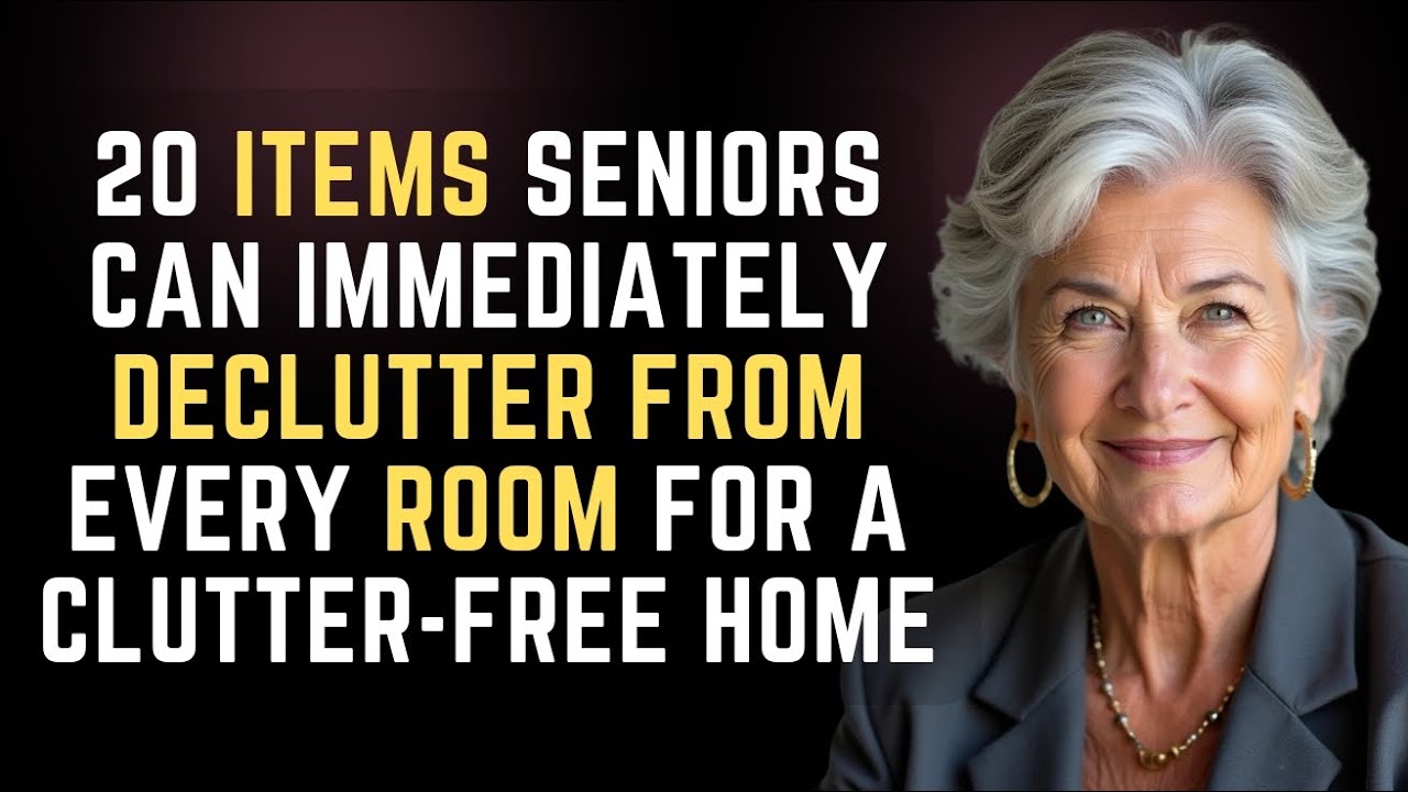 20 Items Seniors Can Immediately Declutter from Every Room for a Clutter-Free Home