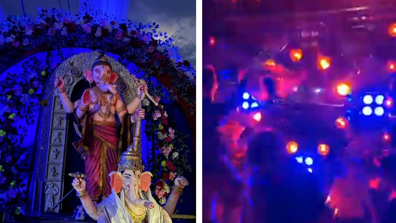 MANESWAR PUJHARIPADA GANESH VISARJAN 🐘🔥2024 . #sahudj 
