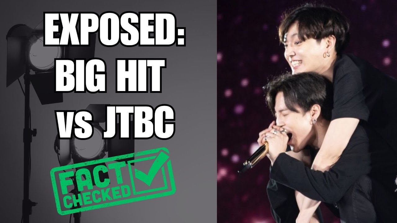 🤯Big Hit vs JTBC: Were JIKOOK at the centre of it all?? Let's look at the FACTS!
