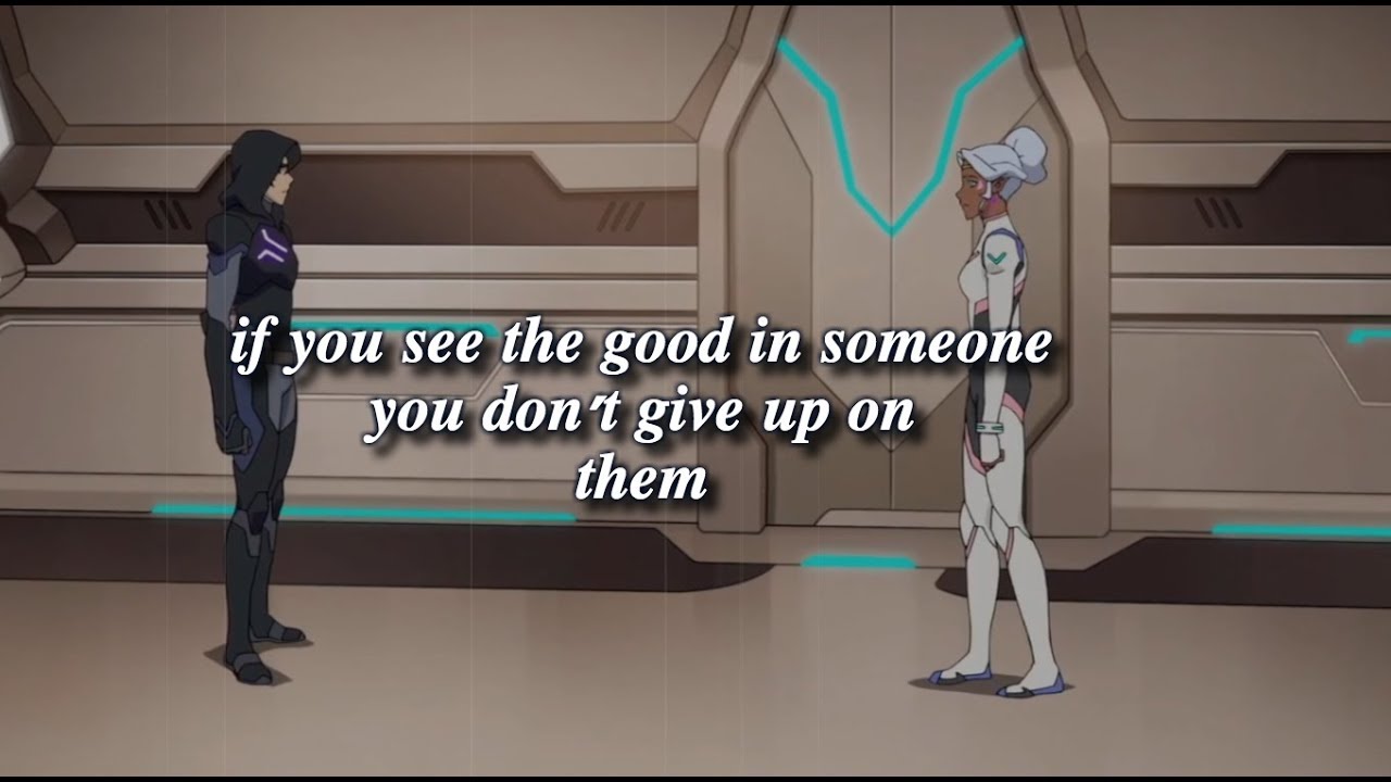 VLD S4 // Keith&Allura -"when you see the good in someone you don't give up on them"