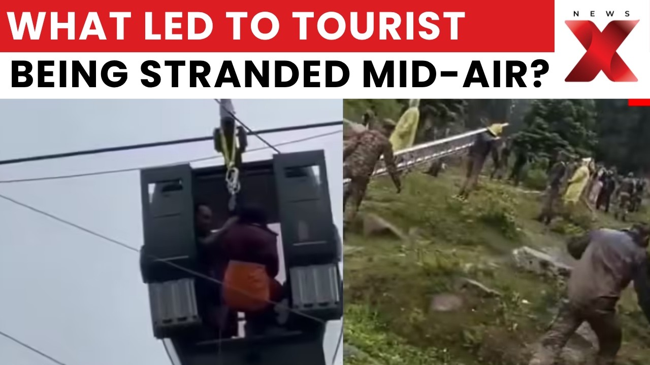 Indian Army rescues tourists in Gulmarg : Cable car malfunctions | NewsX