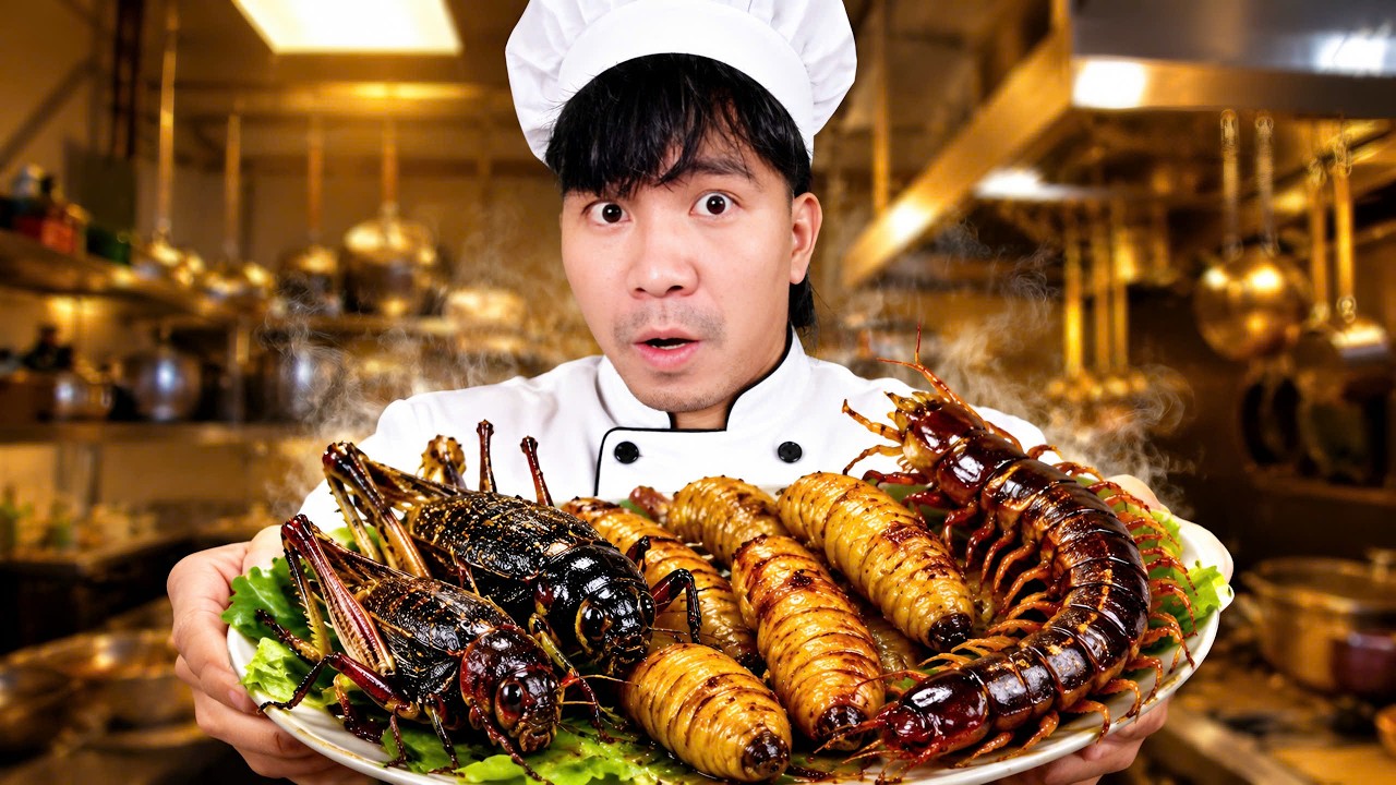 MasterChef Challenge: Cooking Insect Dishes