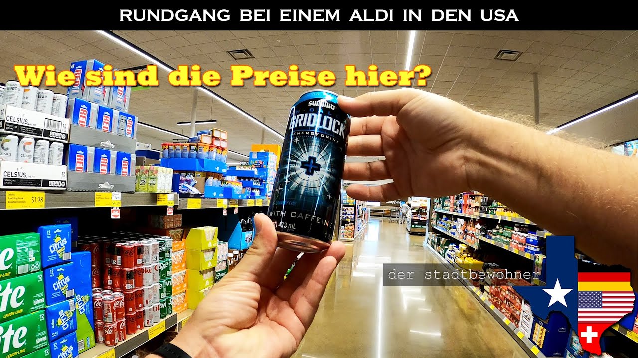 Rundgang durch einen Aldi in Texas, USA