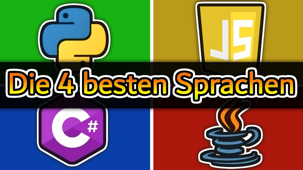 Die 4 besten Programmiersprachen für Einsteiger erklärt!