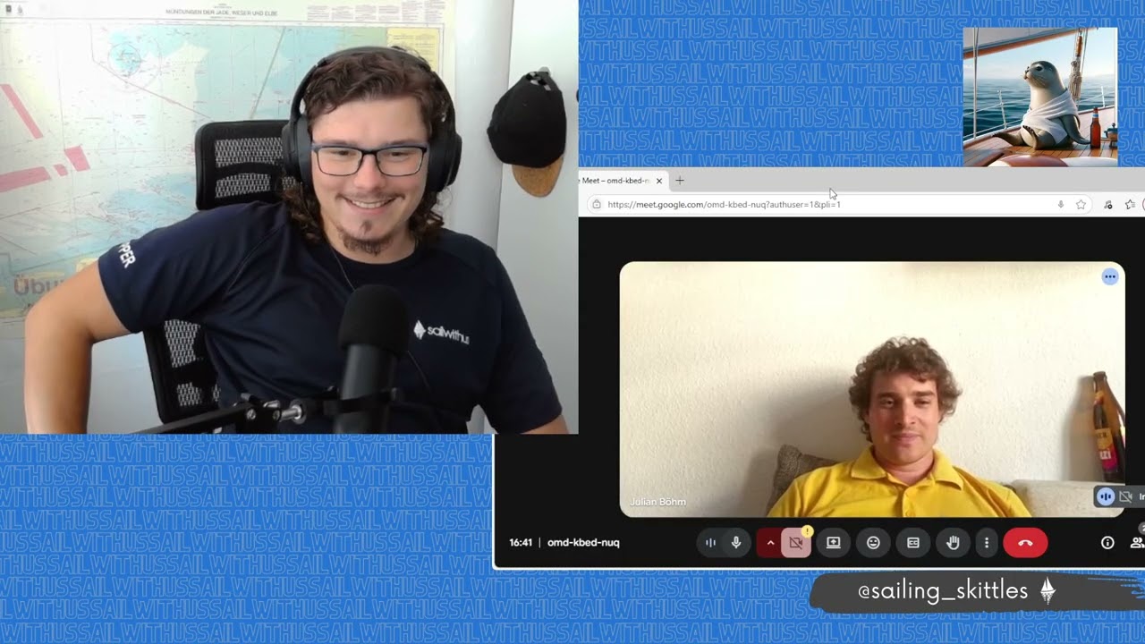 Therapie Sitzung mit Skipper Julian. Seelische Aufbarbeitung des Segeltuuuuuuurns mit Ronny Berger,