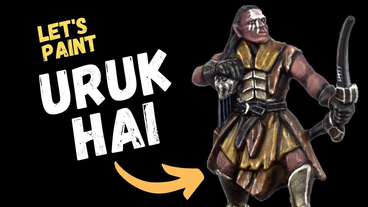 3 Ways to paint Uruk Hai - The Lord of the Rings Middle Earth SBG