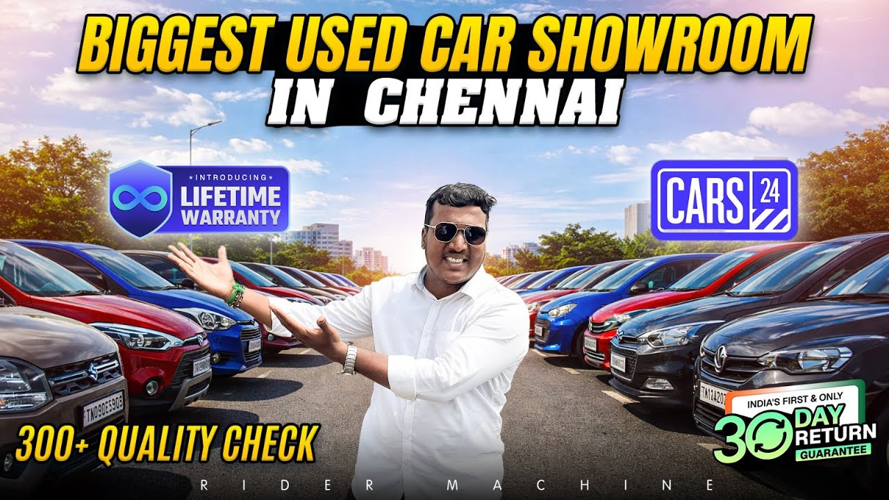 Used Cars in Chennai with Lifetime Warranty | 30-Day Return Policy | CARS24 Chennai | Rider Machine
