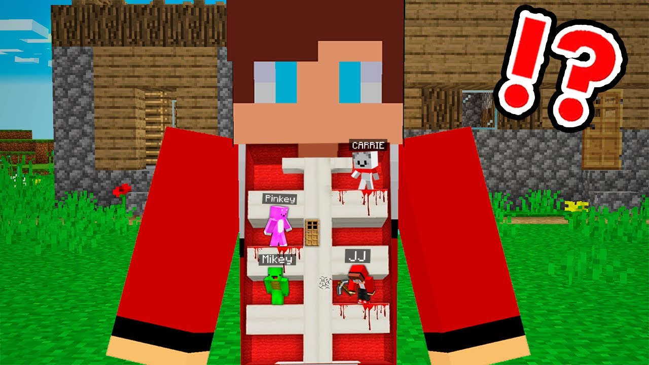 Mikey and FRIENDS Went INSIDE JJ?! What Is Happening in Minecraft!