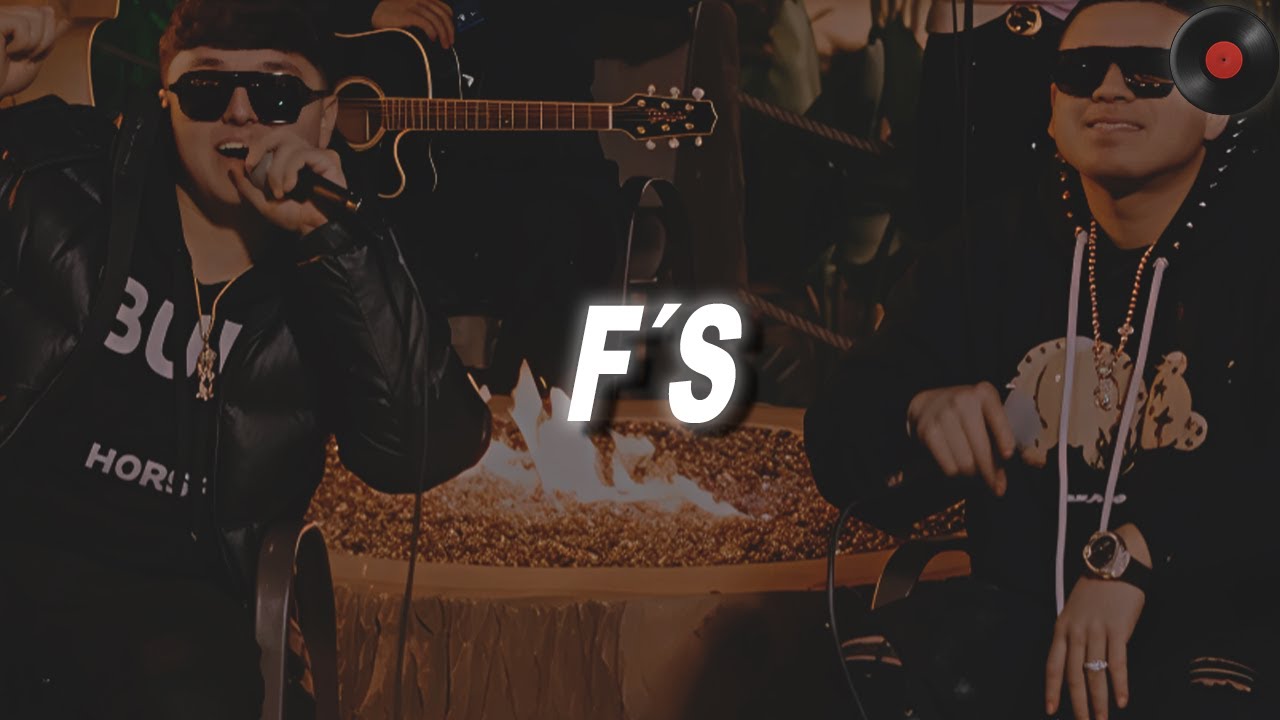 Fuerza Regida, Gabito Ballesteros - F's (Letra)