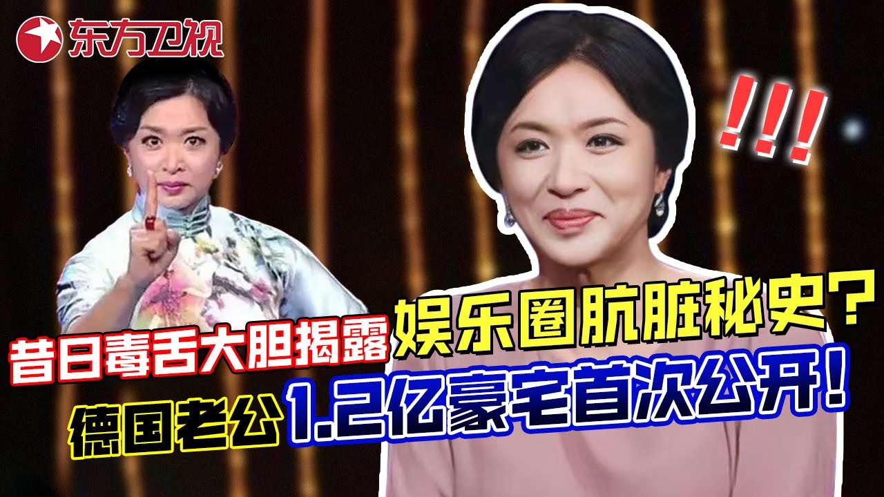 毒舌金星又在节目上大胆揭露娱乐圈肮脏秘史！如今的她为何不敢发声了？德国老公的1.2亿豪宅首次公开，豪华程度把主持人看傻了 #金星 #家庭演播室 FULL