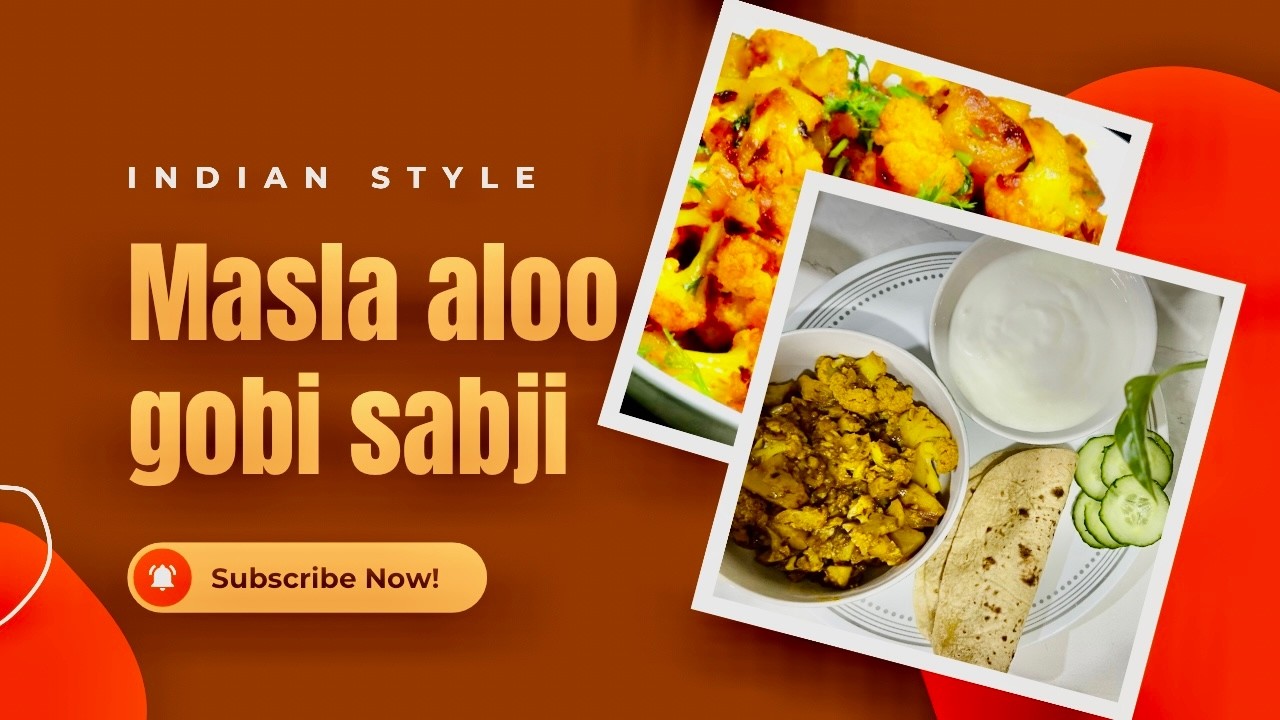 Aloo Gobi Sabji | Easy Indian Dry Vegetable Recipe