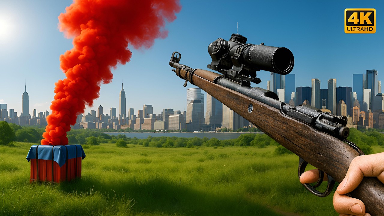 PUBG PC : DESTON HEAVY RAIN TPP 4K GAMEPLAY (No Commentary)