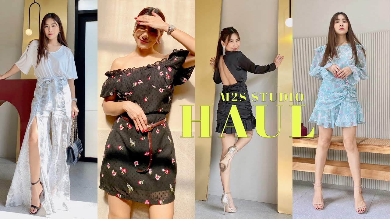 M2S STUDIO HAUL เห่อเสื้อผ้าคอลใหม่ สไตล์ผู้หญิงๆ สวยๆ แซ่บๆ  | WEARTOWORKSTYLE