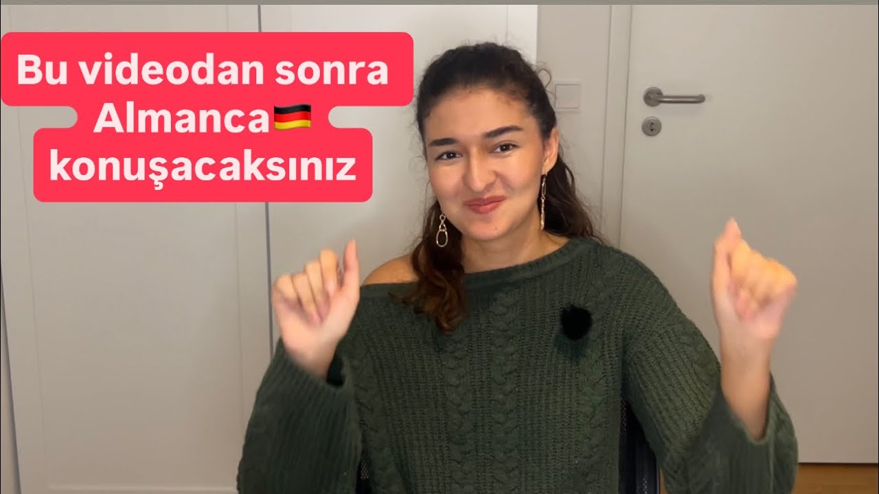 4 Adımda Almanca Konuşmaya Başlayın🇩🇪