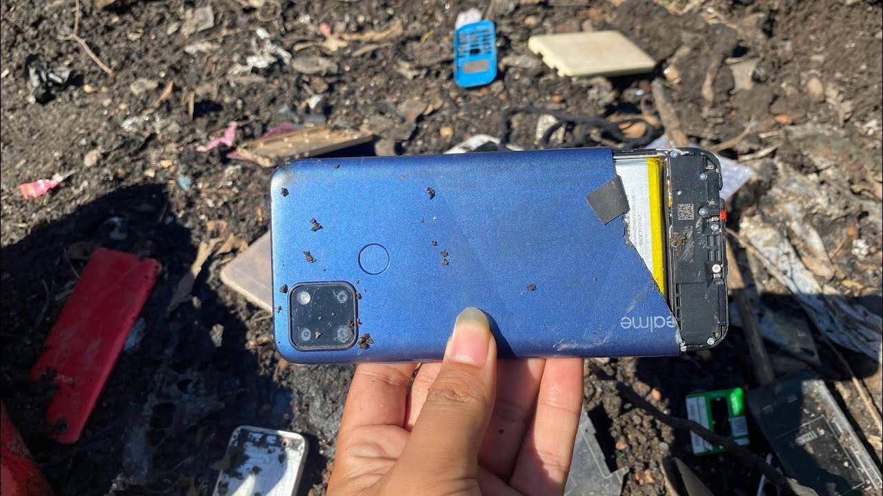 Restoring Abandoned Destroyed Phone Found From Rubbish, Restore realme C12