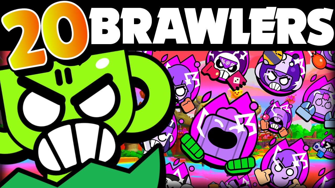 20 MEILLEURS BRAWLERS de l’HISTOIRE de Brawl Stars (tu DOIS les connaître)