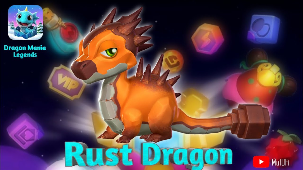How To Breed Rust Dragon || Dragon Mania Legends
