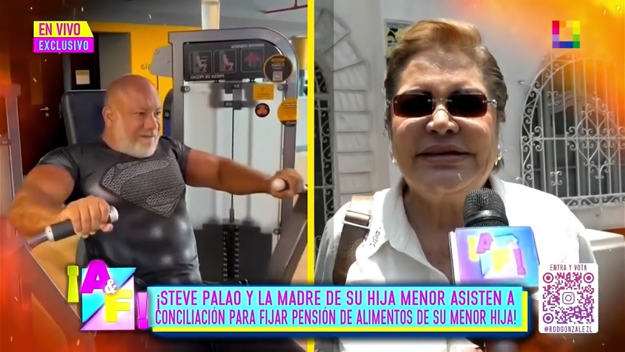 Amor y Fuego - OCT 23 - STEVE PALAO Y LA MADRE DE SU HIJA ASISTEN A CONCILIACI&Oacute;N PARA FIJAR PENSI&Oacute;N