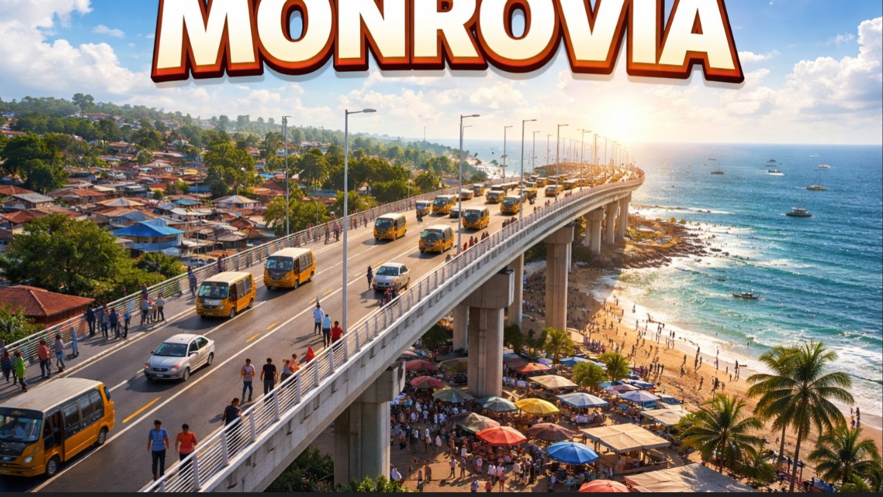 Overpass Bridge Massive Work Continues | Monrovia Liberia#newbridge#road #liberianblogger #roadbuild