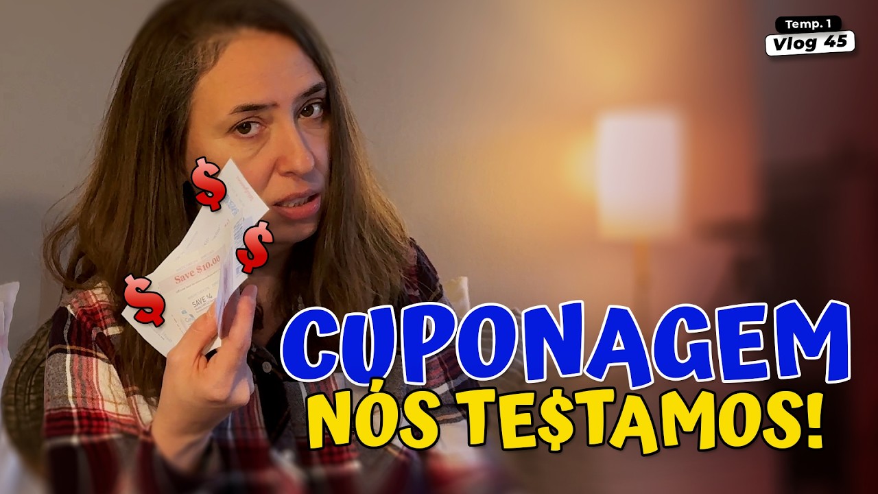 Cuponagem nos Estados Unidos. Funciona mesmo? Nós testamos! - T1Vlog45