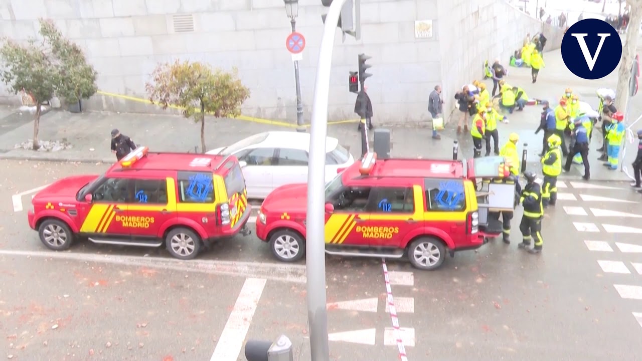 Al menos dos muertos y seis heridos en la explosión del centro de Madrid