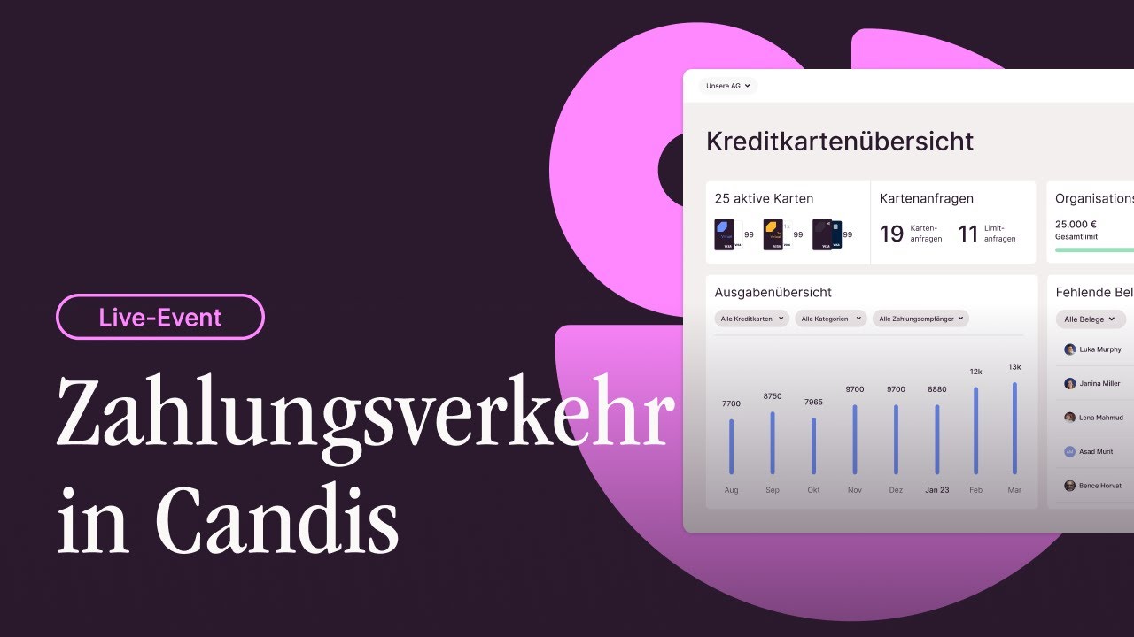 Tipps & Tricks: So arbeitest du mit Candis - Zahlungsverkehr in Candis