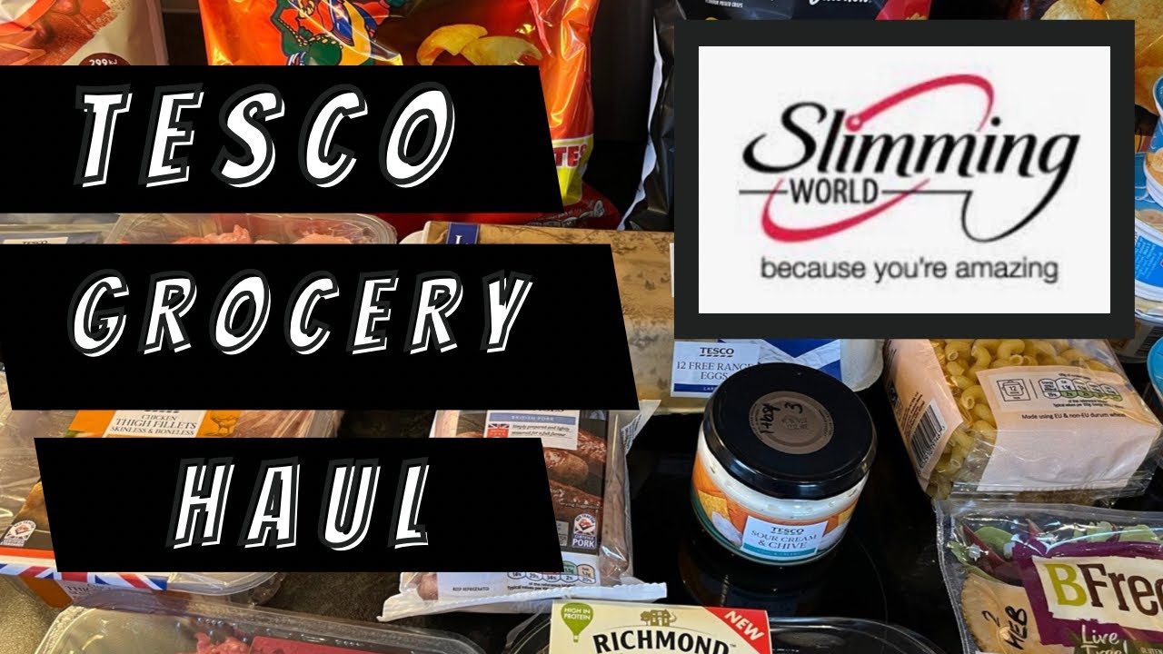 Slimming World Tesco Grocery haul for my family of 4 | February 2022