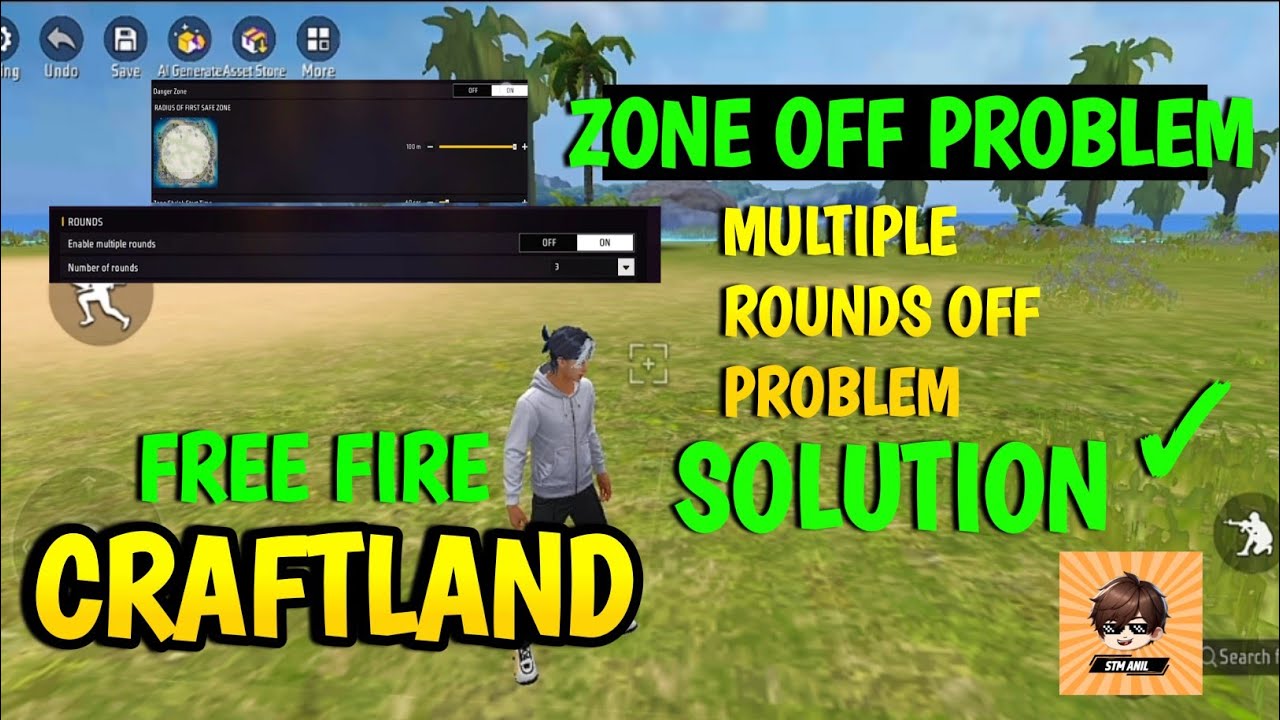 ZONE OFF PROBLEM CRAFTLAND   @Stmanil 