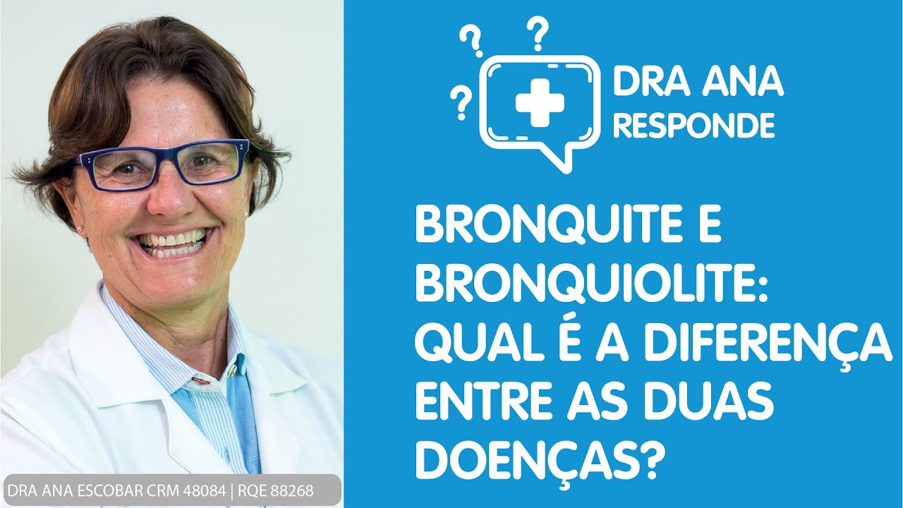 Bronquite e bronquiolite: qual &eacute; a diferen&ccedil;a entre as duas doen&ccedil;as?