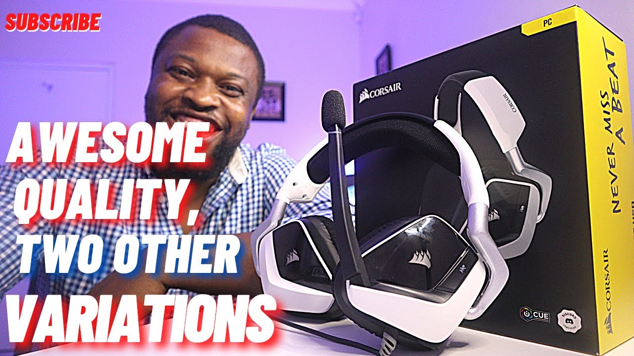 Unleashing the Power of the Corsair Void Elite RGB Gaming Headset!