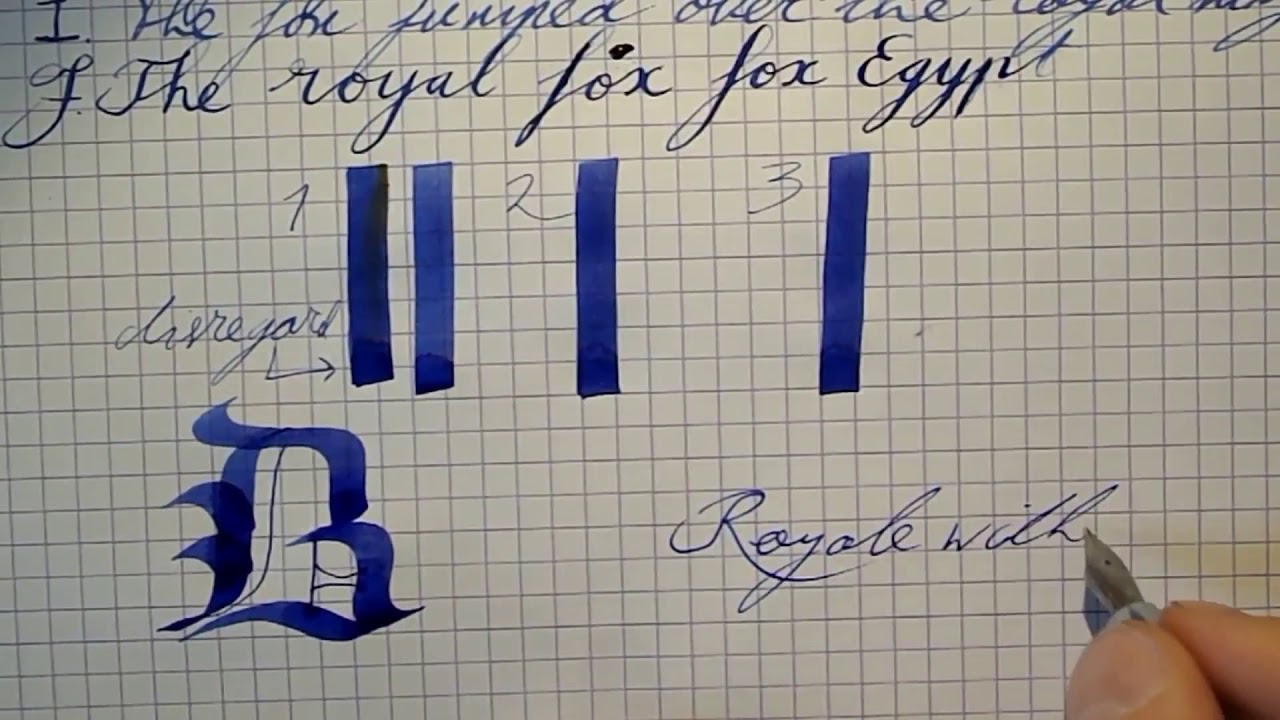 Inkcyclopedia Pelikan Royal Blue